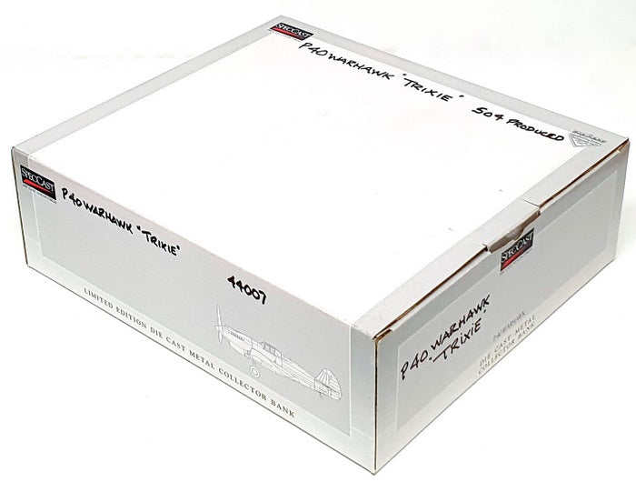 Liberty Speccast 44007 - P40 Warhawk Trixie Military Aircraft Collector Bank