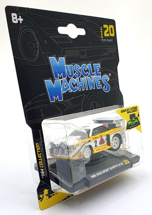 Muscle Machines 1/64 Scale 15526 - 1986 Audi Sport Quattro S1 E2 #2