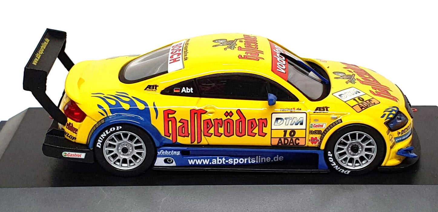 Schuco 1/43 Scale 04811 - ABT Audi TT-R 2002 #10 Christian Abt - Yellow