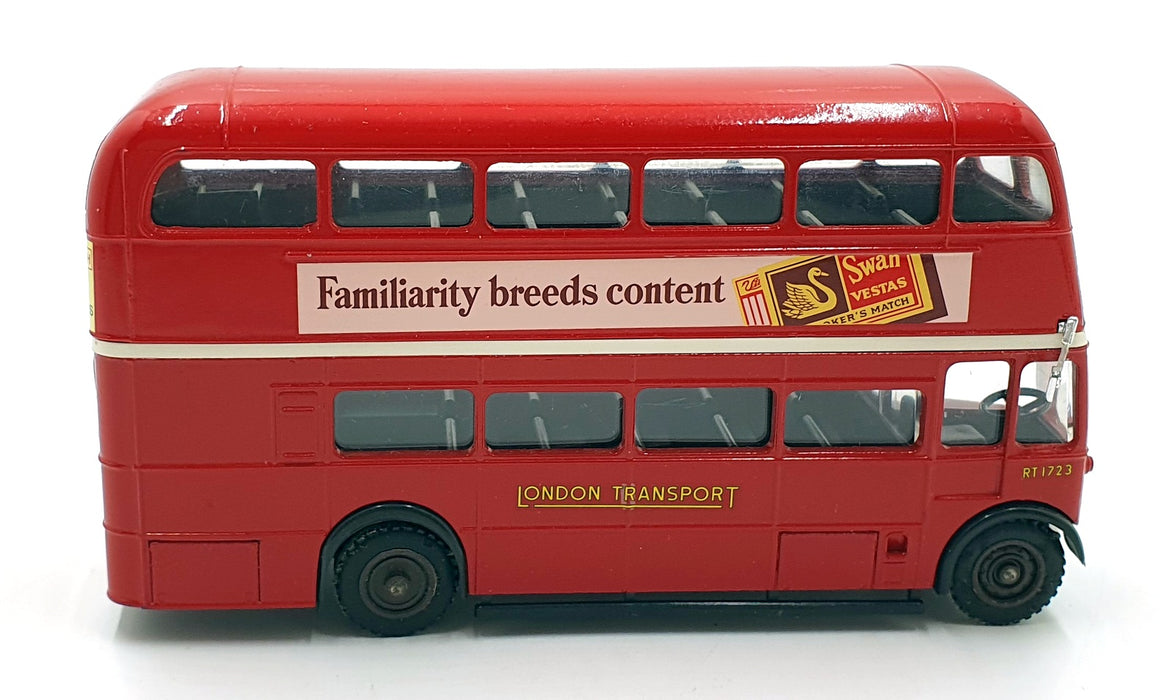 Solido 1/50 Scale 4402 - AEC D/Deck London Bus Rt. 74 - Red