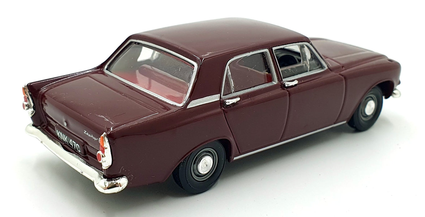 Vanguards 1/43 Scale VA46002 - Ford Zephyr 6 MKIII - Maroon