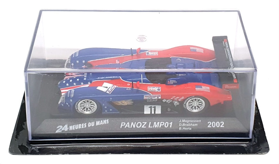 Altaya 1/43 Scale 27424G - Panoz LMP01 #11 24h Le Mans 2002