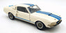 Solido 1/18 Scale Diecast 12226R - Shelby Mustang GT 500 - White/Blue