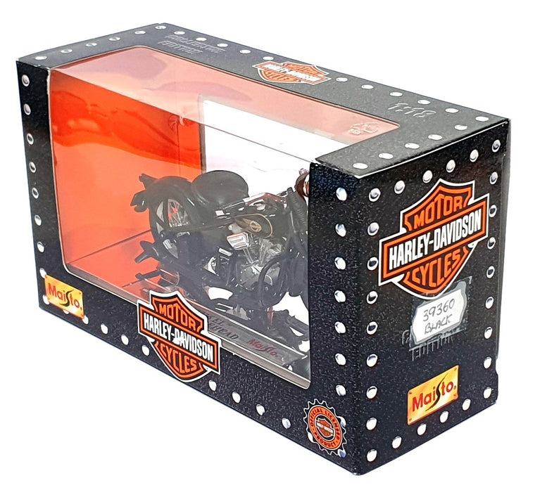 Maisto 1/18 Scale 39360 - 1936 Harley Davidson EL Knucklehead - Black