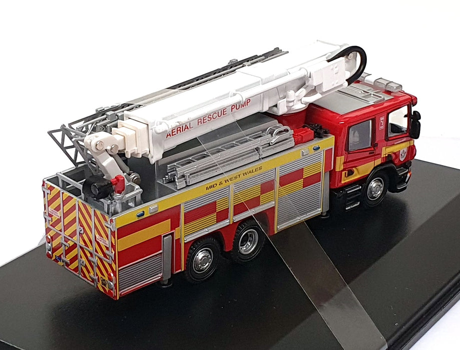 Oxford Diecast 1/43 Scale 76SAL004 - Scania Aerial Rescue Pump Wales Fire Engine