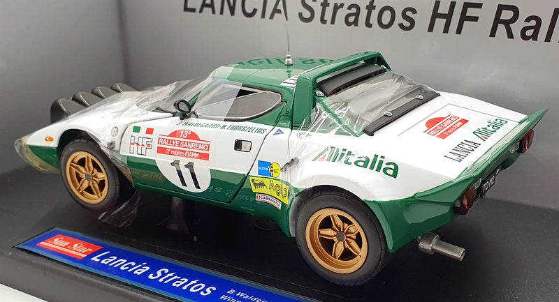 Sun Star 1/18 Scale Diecast 4503 - Lancia Stratos #11 B.Waldegaard 1975 San Remo