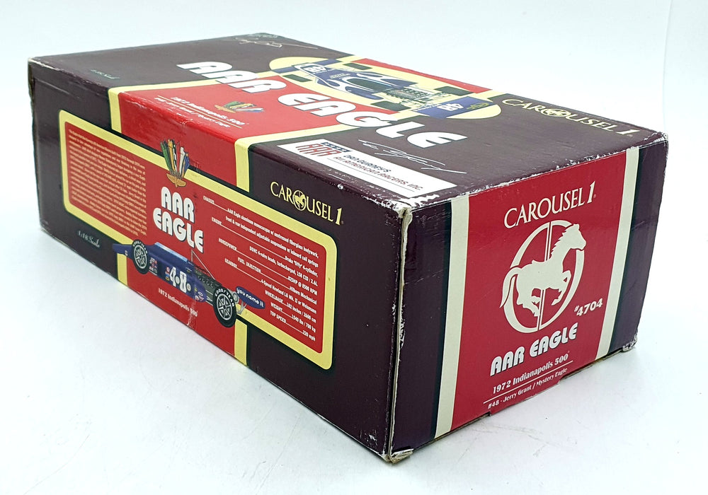Carousel 1 1/18 Scale Diecast 4704 - AAR Eagle 72 Indianapolis 500 Jerry Grant