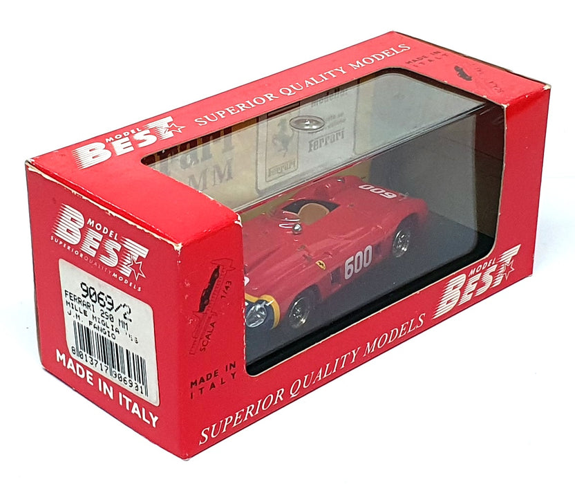 Best Model 1/43 Scale 9069/2 - Ferrari 290 MM #600 Mille Miglia 1956 - Fangio