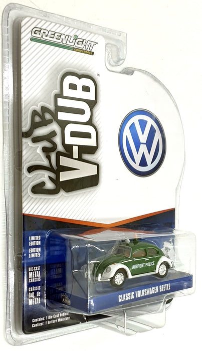 Greenlight 1/64 Scale 36030-D - Classic Volkswagen Beetle - Airport Police