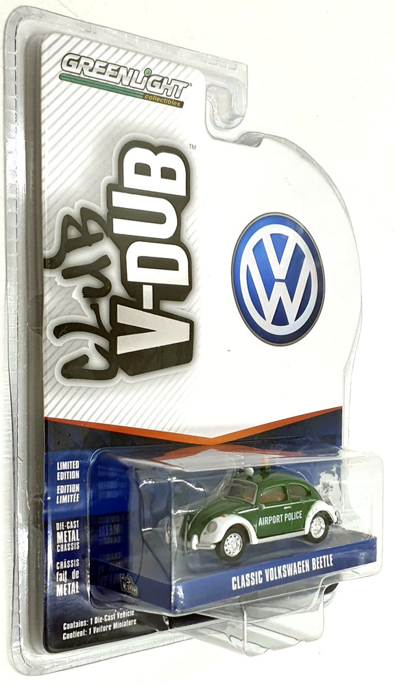 Greenlight 1/64 Scale 36030-D - Classic Volkswagen Beetle - Airport Police
