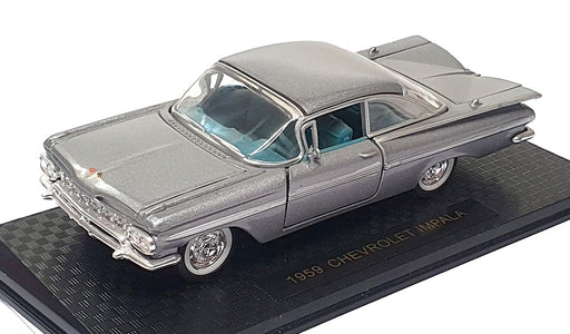Road Champs 1/43 Scale 68500 - 1959 Chevrolet Impala - Met. Grey