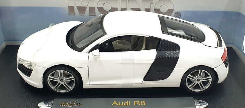 Maisto 1/18 Scale Diecast 36143 - Audi R8 GT Premium Edition - White