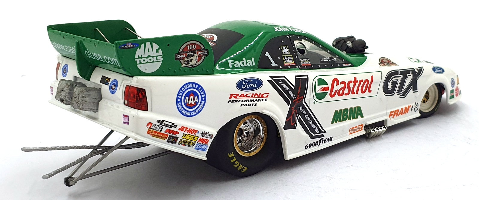 Action 1/24 Scale 103286 Ford Mustang Funny Car Dragster 2002 - Force