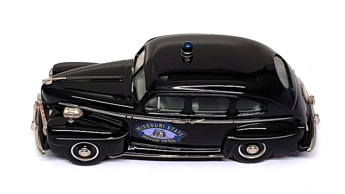 Western Models 1/43 Scale WMS77P - 1946 Ford Missouri Police - Black