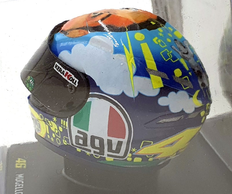 Altaya 1/5 Scale MT9ALA0016 Helmet MotoGP Valentino Rossi Mugello 2008 #46