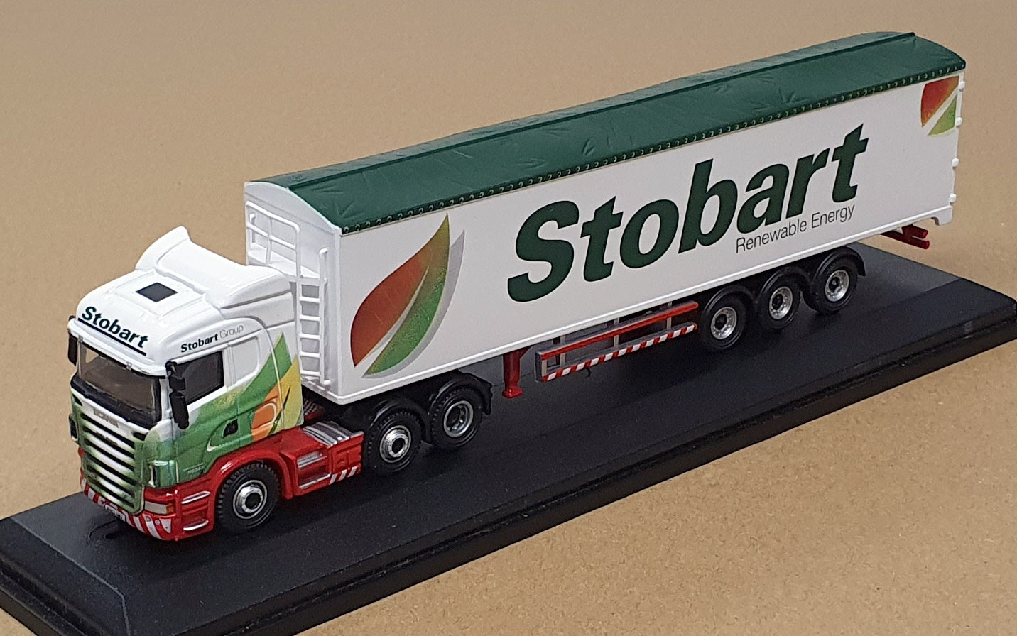 Oxford Diecast 1/76 Scale SHL02WF - Scania Highline Walking Floor Truck Stobart