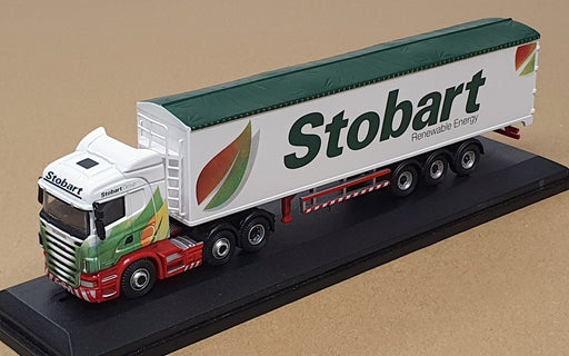 Oxford Diecast 1/76 Scale SHL02WF - Scania Highline Walking Floor Truck Stobart