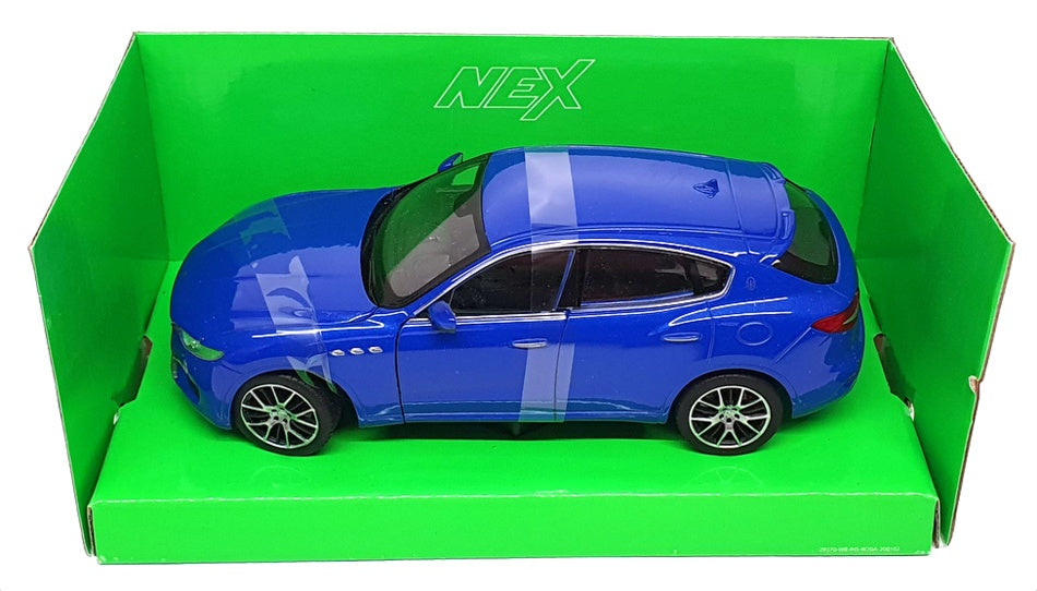 Welly NEX 1/24 Scale Diecast 24078W - Maserati Levante - Blue