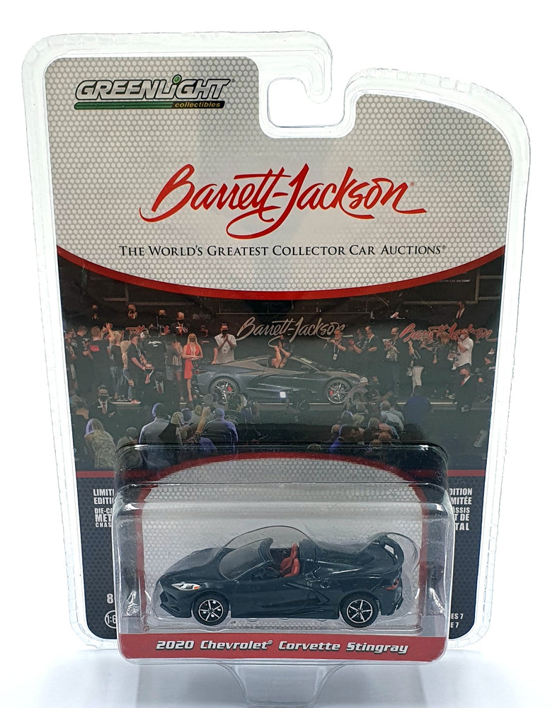 Greenlight 1/64 Scale 37230-F - 2020 Chevrolet Corvette Stingray - Black