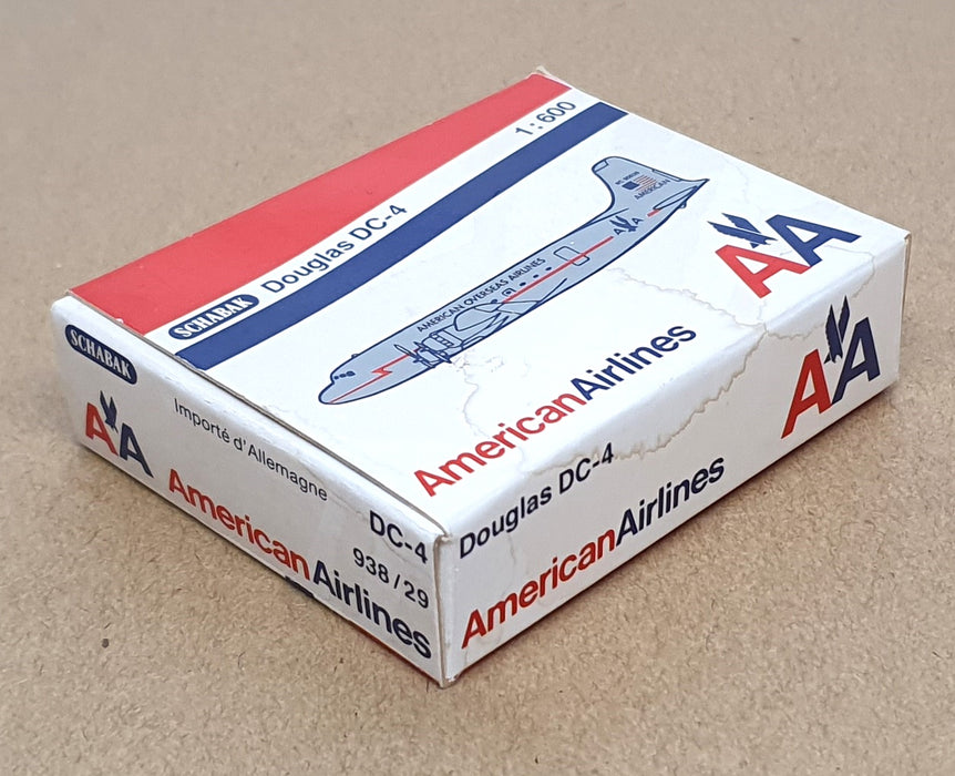 Schabak 1/600 Scale 938/29 - Douglas DC-4 Aircraft American Airlines NC90626