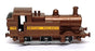 Budgie Appx 12cm Long Diecast 224 - Railway Engine Train BR 7118 - Brown