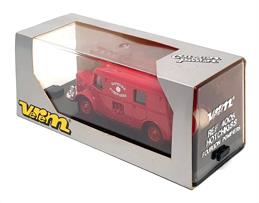 Verem 1/50 Scale 4005 - Hotchkiss H6 G54 Fire Engine - Red