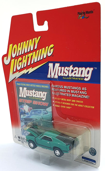 Johnny Lightning 1/64 Scale 291-11 - 1970 Boss 302 - Green/Black