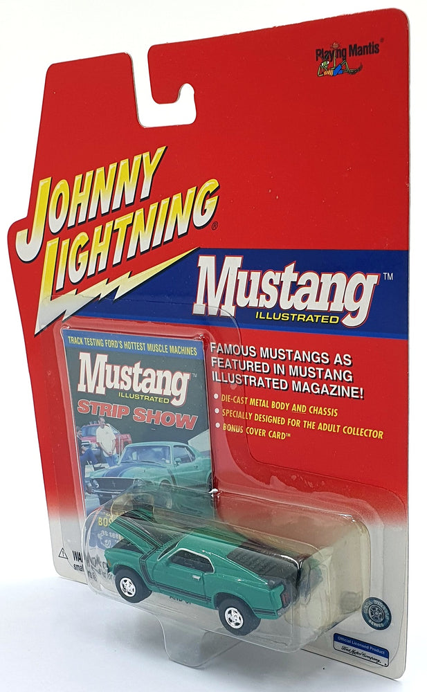 Johnny Lightning 1/64 Scale 291-11 - 1970 Boss 302 - Green/Black