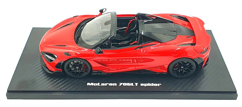 GT Spirit 1/18 Scale Resin GT420 - McLaren 765 LT Spider - Red