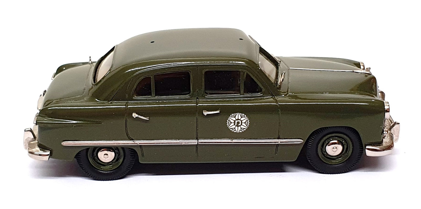 Brooklin 1/43 Scale BRK51 - 1949 Ford 4Dr. Sedan Israeli Police - 1 Of 100