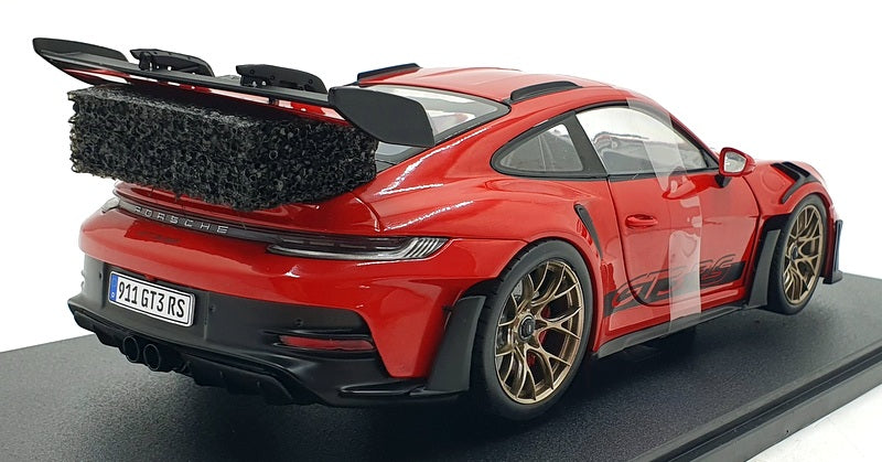 Solido 1/18 Scale Diecast S1812101 - 2024 Porsche 911 (992) GT3 RS - Guard Red