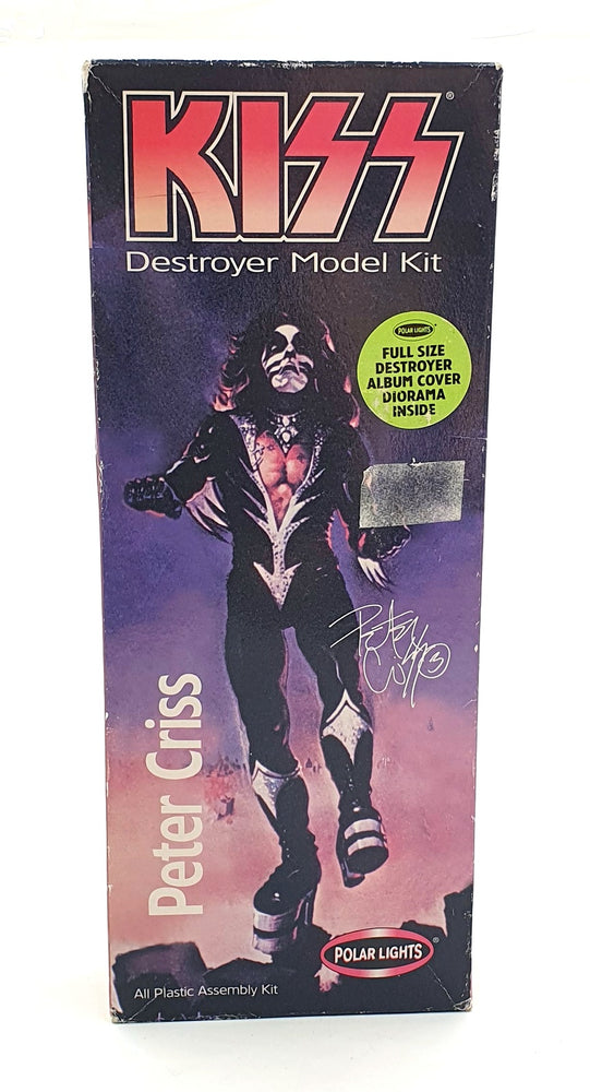 Polar Lights Unbuilt Model Kit 5052 - Kiss Peter Criss Destroyer With Poster
