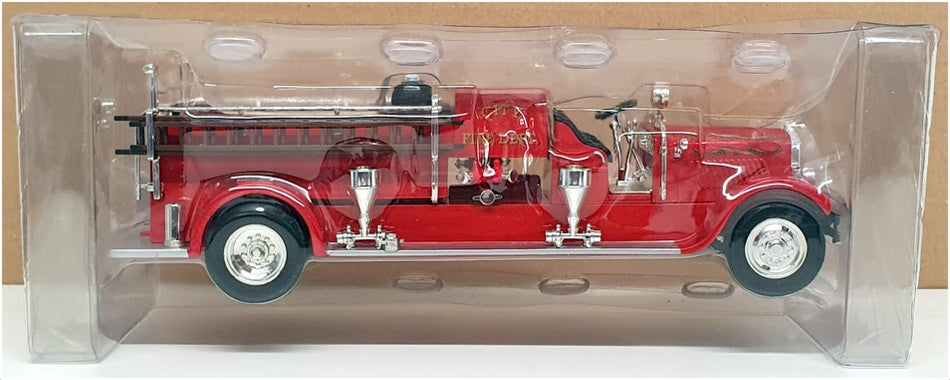 Ertl 1/30 Scale 27028 - 1929 Mack Fire Truck Engine Coin Bank - Red