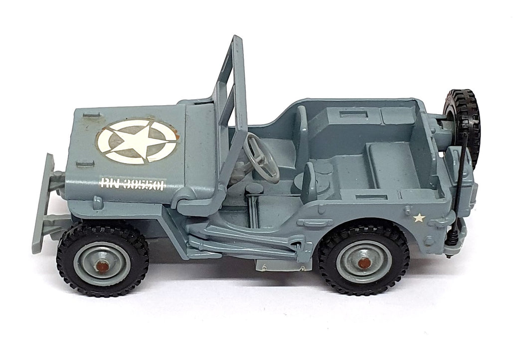 Solido 1/43 Scale Diecast 4595/03 - Willys Jeep Royal Navy - Lt. Blue