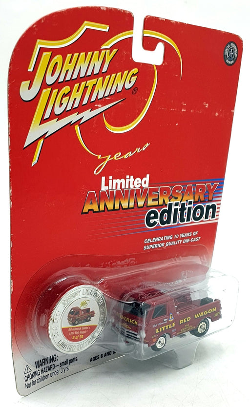 Johnny Lightning 1/64 Scale 992-01 Bill Maverick Golden's Little Red Wagon Truck