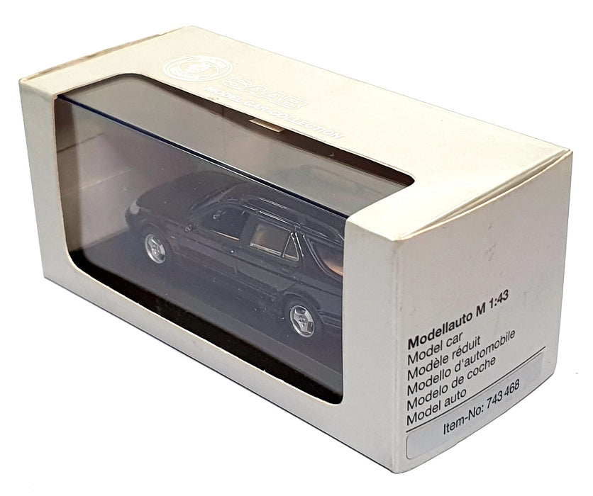 Minichamps 1/43 Scale Diecast 743 468 - Saab 95 Estate - Black