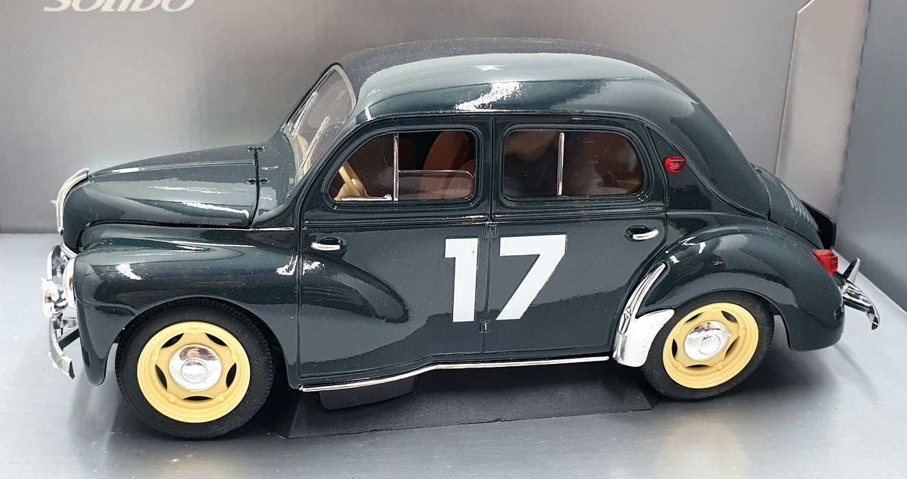Solido 1/18 Scale Diecast 8049 - Renault 4 CV - Grey - Racking #17