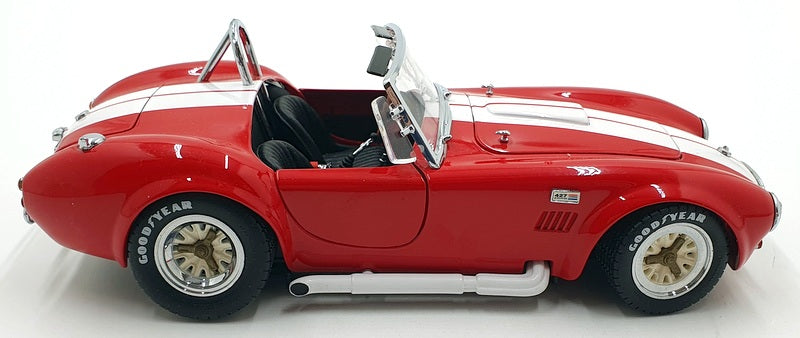 Kyosho 1/18 Scale Diecast DC30723I - Shelby Cobra 427 - Red/White Stripes