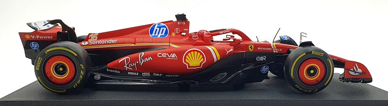 Burago 1/18 Scale Diecast 18-16815 - Ferrari SF-24 F1 C.Leclerc #16
