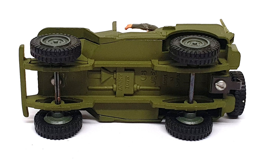 Dinky Toys Original Diecast 612 - Commando Jeep - Green