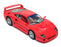 Franklin Mint 1/24 Scale Diecast 17626Z - 1989 Ferrari F40 - Red