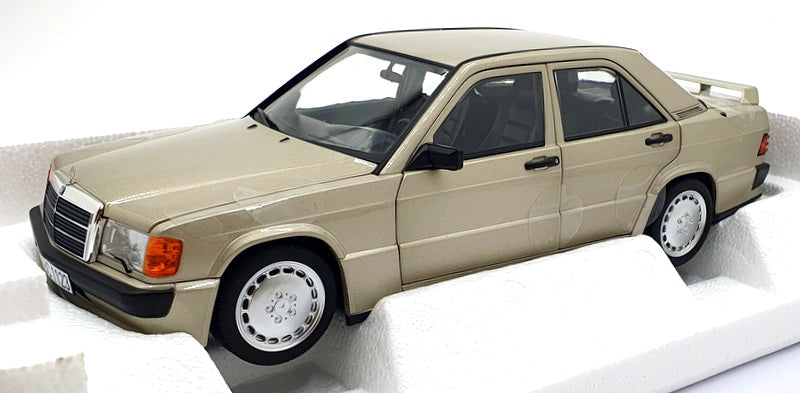 Norev 1/18 Scale Diecast 183831 - 1984 Mercedes-Benz 190E 2.3-1.6 - Met. Silver