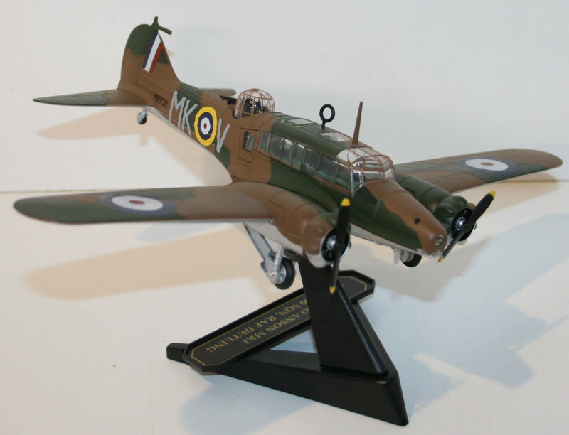 Oxford 1/72 Scale 72AA001 - Avro Anson N9732 MK1 500 Squadron RAF Detling