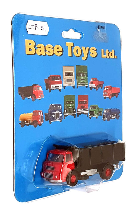 Base Toys 1/76 Scale LTP-01 - Leyland LAD Tipper Truck - Red/Black