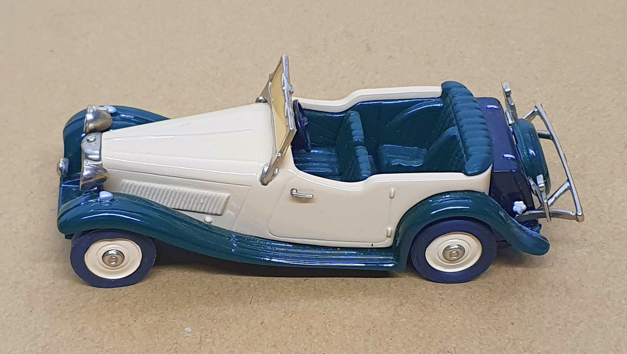 Gems & Cobwebs 1/43 Scale GC39B - 1934-36 Jaguar SS1 Tourer - Green/Cream