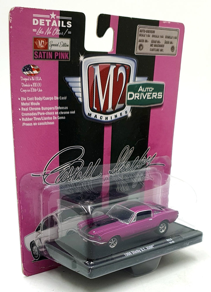 Castline M2 Machines 1/64 Scale R53 - 1966 Shelby GT 350H - Pink