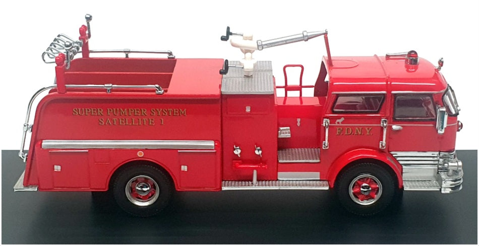 Code 3 Collectibles 1/64 Scale 12542 - Mack C Satellite 1 Fire Engine - FDNY
