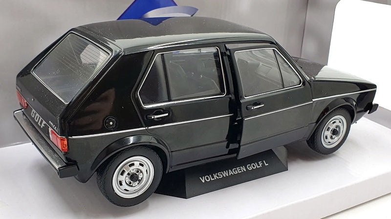 Solido 1/18 Scale Diecast S1800209 - 1983 Volkswagen Golf L - Black