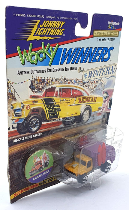 Johnny Lightning 1/64 Scale 301-02 - Wacky Winners Garbage Truck - Purple