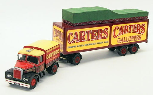 Corgi 1/50 Scale CC10706 - Scammell Highwayman Box Trailer & Roofload - Carters